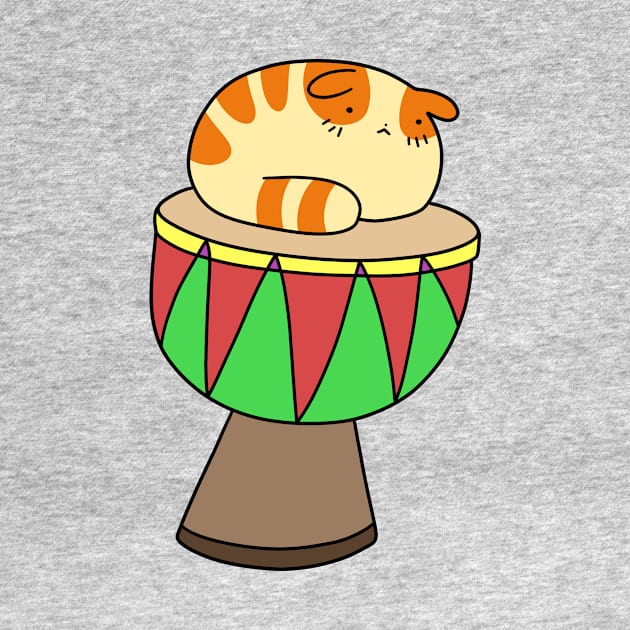 Djembe Tabby Cat by saradaboru